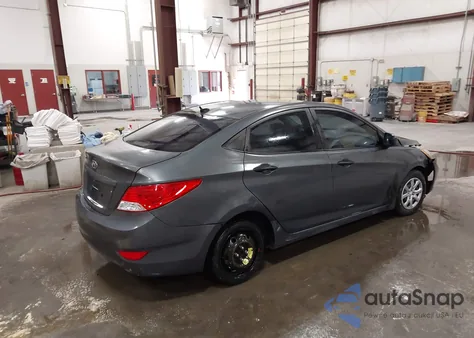 2012 Hyundai Accent Gls из США, поврежденный, VIN KMHCT4AE9CU084348